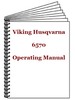 Thumbnail Viking Husqvarna 6570 Operating Manual 