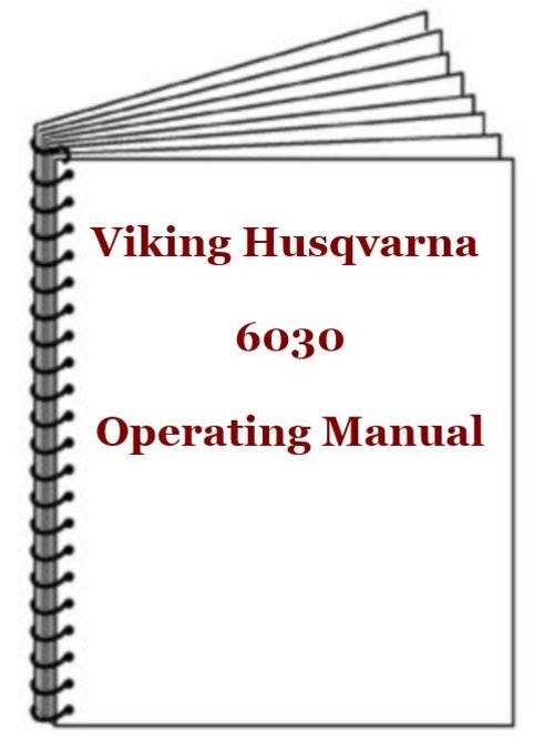 Product picture Viking Husqvarna 6030 Operating Manual 