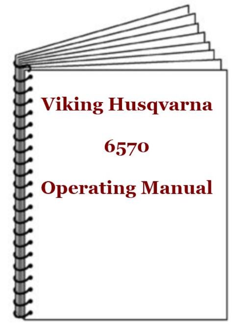 Product picture Viking Husqvarna 6570 Operating Manual 